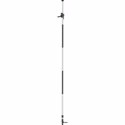 Laserliner TelePod Plus, Tige de nivellement, Noir, Blanc, Aluminium, 1/4", Plafond, Sol, Trépied, 3300 mm