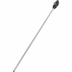 Laserliner FixView, 63°, 4 mm, Noir, Argent, 40 cm, IP67, Imperméable