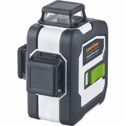 Laserliner CompactPlane-Laser 3G Pro, Mètre laser portable, Noir, Vert, Gris, IP40, 30 m, 0,35 mm, 515 nm