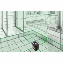 Laserliner CompactPlane-Laser 3G Pro Mètre laser portable Noir, Vert, Gris 30 m