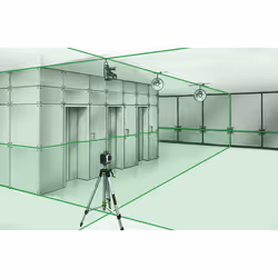 Laserliner CompactPlane-Laser 3G Pro Mètre laser portable Noir, Vert, Gris 30 m - Vue supplémentaire 4