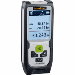 Distancemètre laser LaserRange-Master Gi5 - Boîtier stable et ergonomique - Ecran couleur LCD rétro-éclairé - Mesure précise  ...