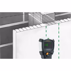 Laserliner MultiScanner Plus multi-détecteur numérique Métal Ferreux, Câble sous tension, Métal, Métal non Ferreux, Bois