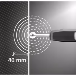 Laserliner MultiWet-Finder Plus Intérieure Hygromètre électronique Noir, Blanc