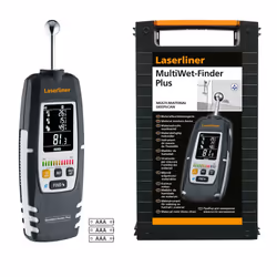 Laserliner MultiWet-Finder Plus Intérieure Hygromètre électronique Noir, Blanc - Vue supplémentaire 4