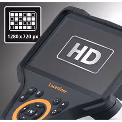 Laserliner VideoFlex HD Micro caméra de surveillance industrielle 3,9 mm Sonde flexible IP68