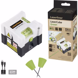 Informations techniques Alimentation (détails) : Pack d'accus Li-Ion 3,7V / 0,7Ah Classe de laser : 2 Dimensions produit, hau ...