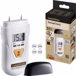 Informations techniques étalonné : d'usine (sans certificat) Appareil de mesure d'humidité compact - utilisation de matériaux ...