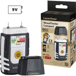 Laserliner - Appareil de mesure de l'humidité du bois WoodTester Compact