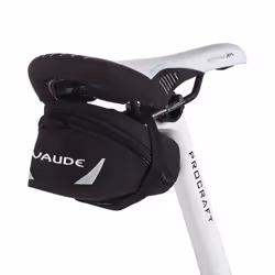 VAUDE Tube Bag M Selle Sacoche pour bicyclette 0,6 L Tissu, Polyamide, Polyuréthane Noir - Vue supplémentaire 2