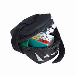 VAUDE Tube Bag S Selle Sacoche pour bicyclette 0,3 L Tissu, Polyamide, Polyuréthane Noir - Vue supplémentaire 4