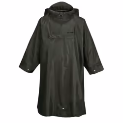 VAUDE Hiking Backpack Poncho, Vêtement de pluie, Adulte, S/M, SML, 1 pochettes, Olive