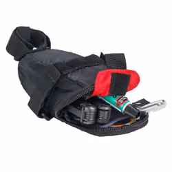 VAUDE Race Light S Selle Sacoche pour bicyclette 0,3 L Tissu, Polyamide, Polyuréthane Noir - Vue supplémentaire 3