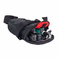 VAUDE Race Light M Selle Sacoche pour bicyclette Polyamide, Polyester, Polyuréthane, Silicone Noir