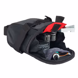 VAUDE Race Light L Selle Sacoche pour bicyclette 0,6 L Tissu, Polyamide, Polyuréthane Noir