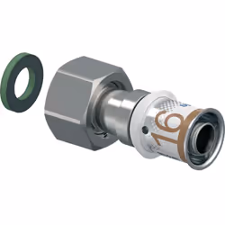 Utilisé pour le raccordement des tubes multicouche Uponor, une bague de couleur vous permet de repérer visuellement le diamèt ...