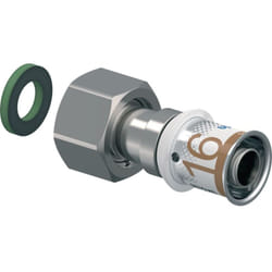 Uponor - Raccord à sertir écrou libre 16-15x21