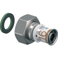Uponor - Raccord à sertir écrou libre 16-20x27