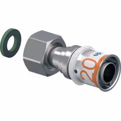 Utilisé pour le raccordement des tubes multicouche Uponor, une bague de couleur vous permet de repérer visuellement le diamèt ...