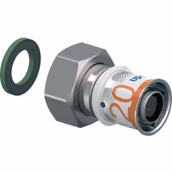 Utilisé pour le raccordement des tubes multicouche Uponor, une bague de couleur vous permet de repérer visuellement le diamèt ...