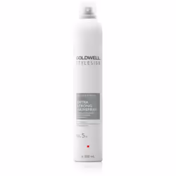 La laque Goldwell StyleSign Extra Strong Hairspray apporte la touche finale à votre coiffure et prolonge son aspect. Elle ren ...