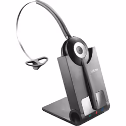 AGFEO Headset 920, Sans fil, Bureau/Centre d'appels, 27 g, Casque, Noir