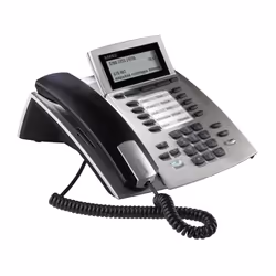 AGFEO ST 42 IP, Téléphone IP, Argent, Combiné filaire, Sur bureau/mural, 1000 entrées, 210 mm