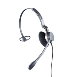 AGFEO Headset 2300 Casque Avec fil Arceau Bureau/Centre d'appels Argent