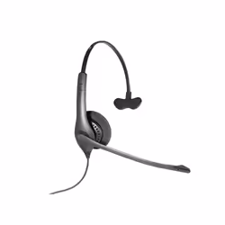 AGFEO 1500 Mono, Avec fil, Bureau/Centre d'appels, Casque, Noir