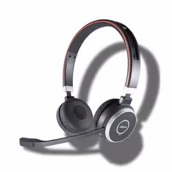 AGFEO Evolve 65 BT Duo, Sans fil, Appels/Musique, 111 g, Casque, Gris