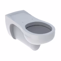 Cuvette WC suspendu PMR Geberit Vitalis, rallongée, 70cm, Blanc ALLIA référence 201500000.Cuvette WC suspendue à creux VITALI ...