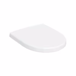 Geberit Renova Plan WC -Siège 573085000 Numéro d'article 573085000 Surface blanche Charnières en métal avec mécanisme de ferm ...