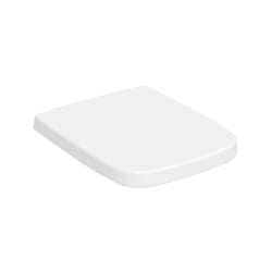 Renova Plan wc siège 572120000 blanc, charnières métalliques, avec mécanisme de fermeture amortie - Geberit