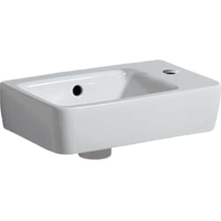 Geberit - Lave-mains Renova Compact Trou de robinetterie à droite - 15x40x25cm