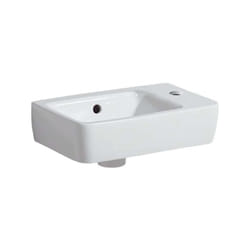 Geberit - Renova Nr.1 Comprimo Nouveau lave-mains, 40x25cm, avec