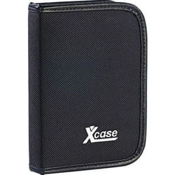 Étui de rangement pour disque dur externe 2.5 - X-CASE - Noir - Robuste - Transportable - Câbles inclus