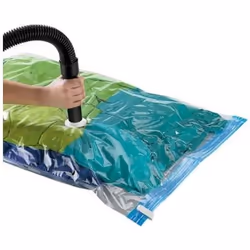 Sacs à linge sous vide - PEARL - Grand format - Plastique - 92 x 125 cm - Réutilisables