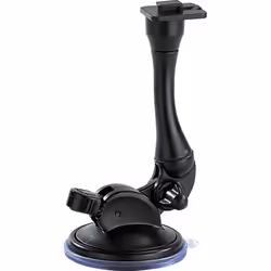 Support GPS à ventouse pour pare-brise - NAVGEAR - StreetMate/PEARL - Bras orientable à 140° - Noir