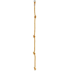 Corde à nœuds à grimper - PLAYTASTIC - 2m - Enfant - Escalade - 5 nœuds épais