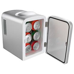 Rosenstein & Söhne NC-3401-919 réfrigérateur et congélateur commerciaux Réfrigérateur mini-bar 4 L 6 canettes Pose libre