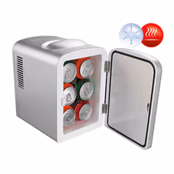 Rosenstein & Söhne NC-3401-919 réfrigérateur et congélateur commerciaux Réfrigérateur mini-bar 4 L 6 canettes Pose libre