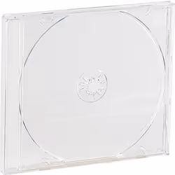 Boîtiers range-CD - PEARL - Transparent - Lot de 10 - Compatible avec tous les formats