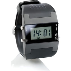 Montre parlante avec fonction réveil - ST. LEONHARD - Noir - Mixte