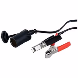 Adaptateur allume-cigare - REVOLT - 3m - Universel - 2 pinces - 12V/8A