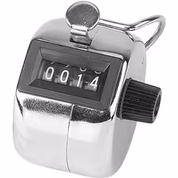 Compteur manuel - Non spécifié - Multisport - Couleur gris - Simple à utiliser - Compte facilement