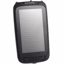 Chargeur Solaire - XT-930 - Noir - Recharge Solaire - Montage Facile - Autonomie Améliorée