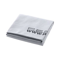 Drap de bain - Microfibre - Gris - 180 x 90 cm - Absorbant - Sèche rapidement
