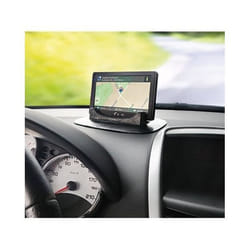 Support de fixation - Universel - Noir - Antidérapant - Pour GPS - Tableau de bord