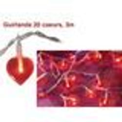 Guirlande lumineuse - Non spécifié - Love - 3 m - Rouge - 20 ampoules