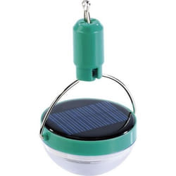 Mini lampe de camping solaire à LED - LUNARTEC - 600 mAh - Bleu - Pratique - Écologique - Recharge USB